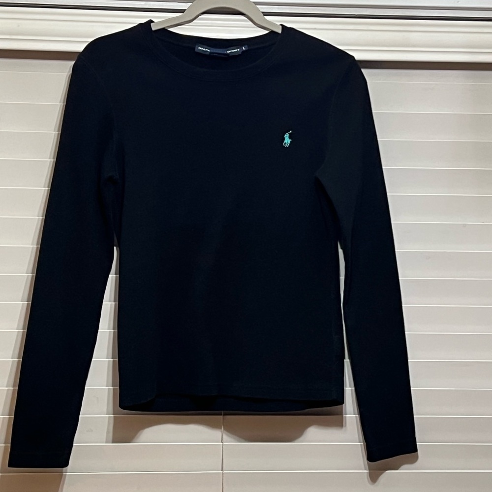 Size Large Ralph Lauren Sport Long-Sleeve Jersey Tee